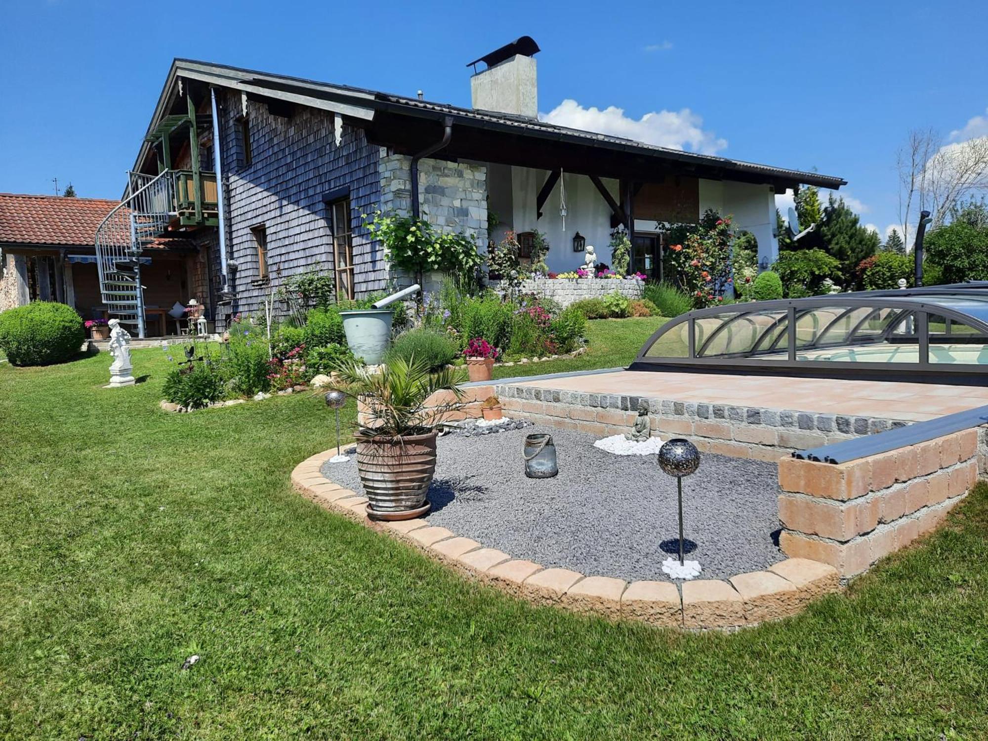 Ferienwohnung Am Wirtshof Siegsdorf Exterior foto