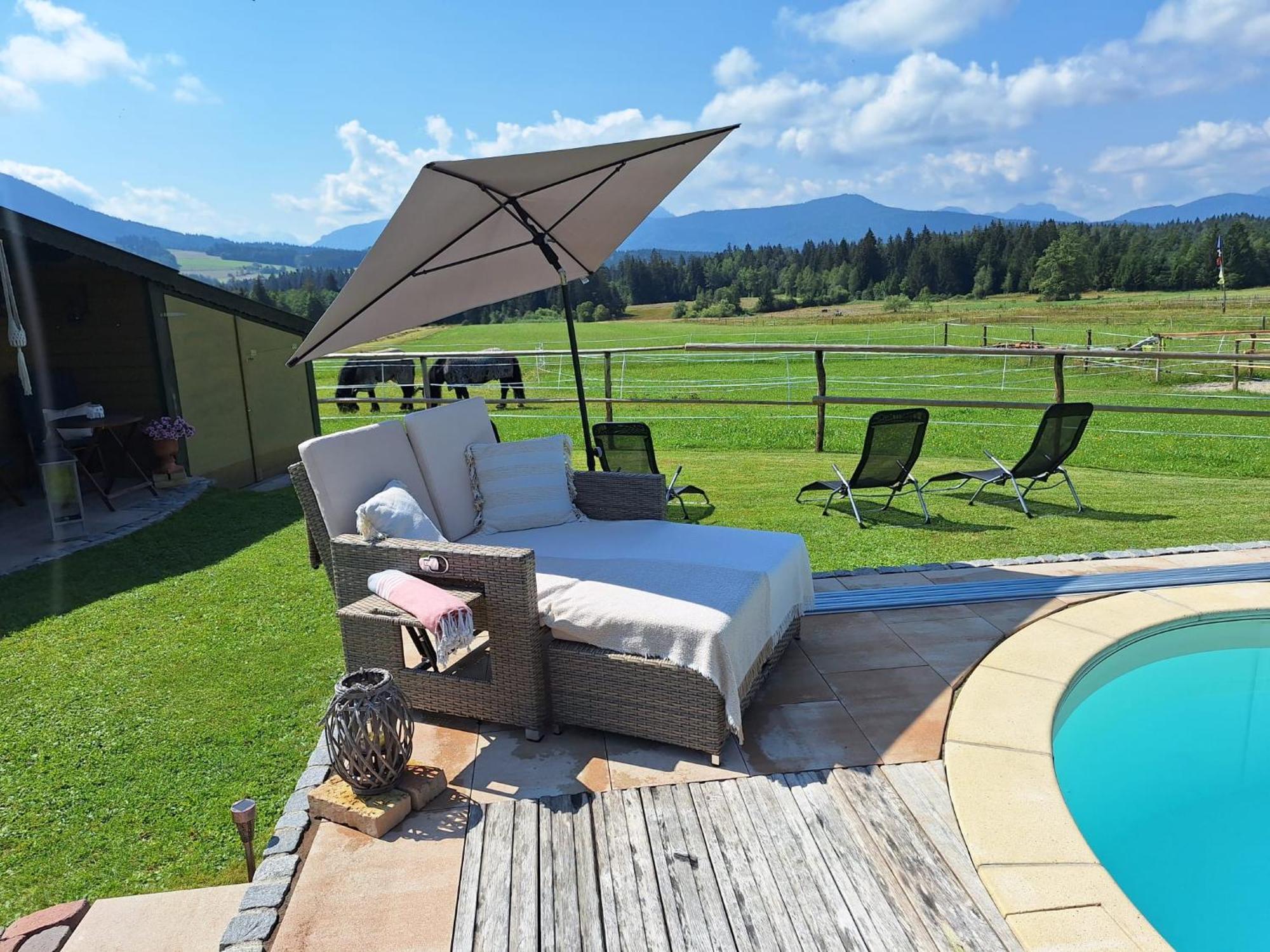 Ferienwohnung Am Wirtshof Siegsdorf Exterior foto
